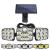 JD LAMP LED+PANNEAU JD-2757 / 122 SMD LED