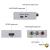 Mini HDMI2AV UP Scaler 1080P HD Video Converter RS-HDAVSVID